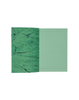 Crumpled Otto Bound A5 Green Notebook