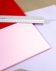 A5 Pink Lined Paper Notebook with Pink cover
