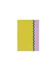 A5 Pink Lined Paper Notebook with Wavy Spine Cover