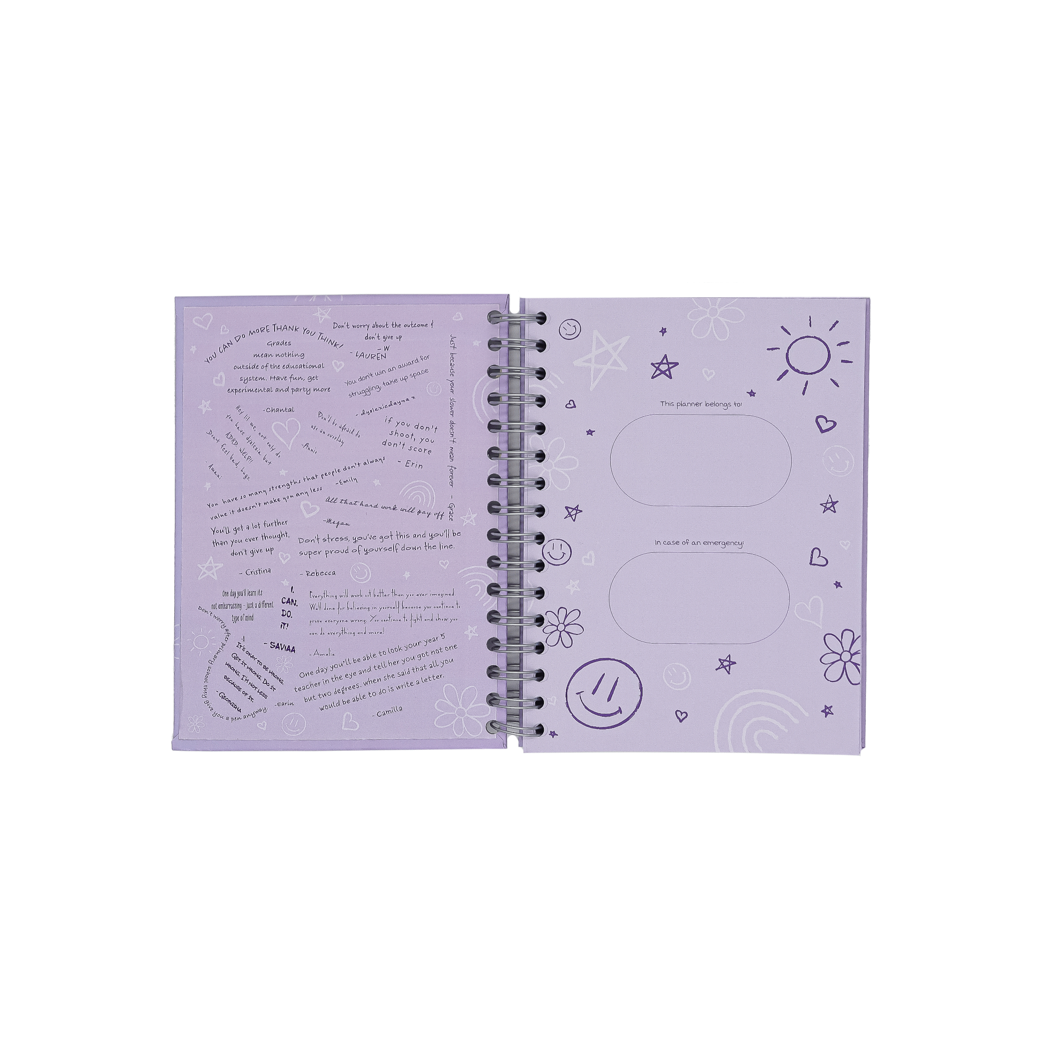 Dyslexicdayna My Mind is a Series of Unfinished Doodles Planner