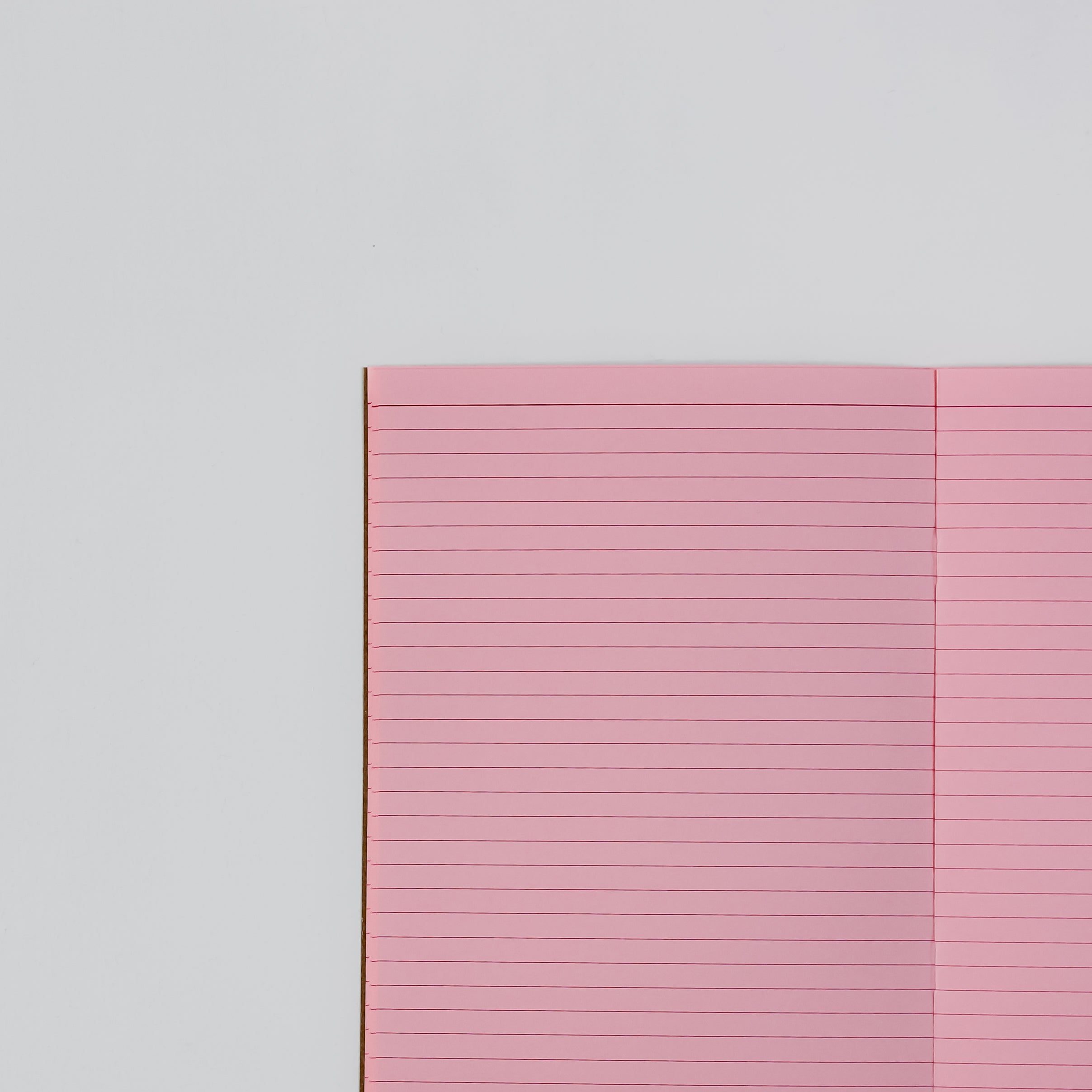 A5 Pink Lined Paper Notebook with Pink cover – Socolo Ltd